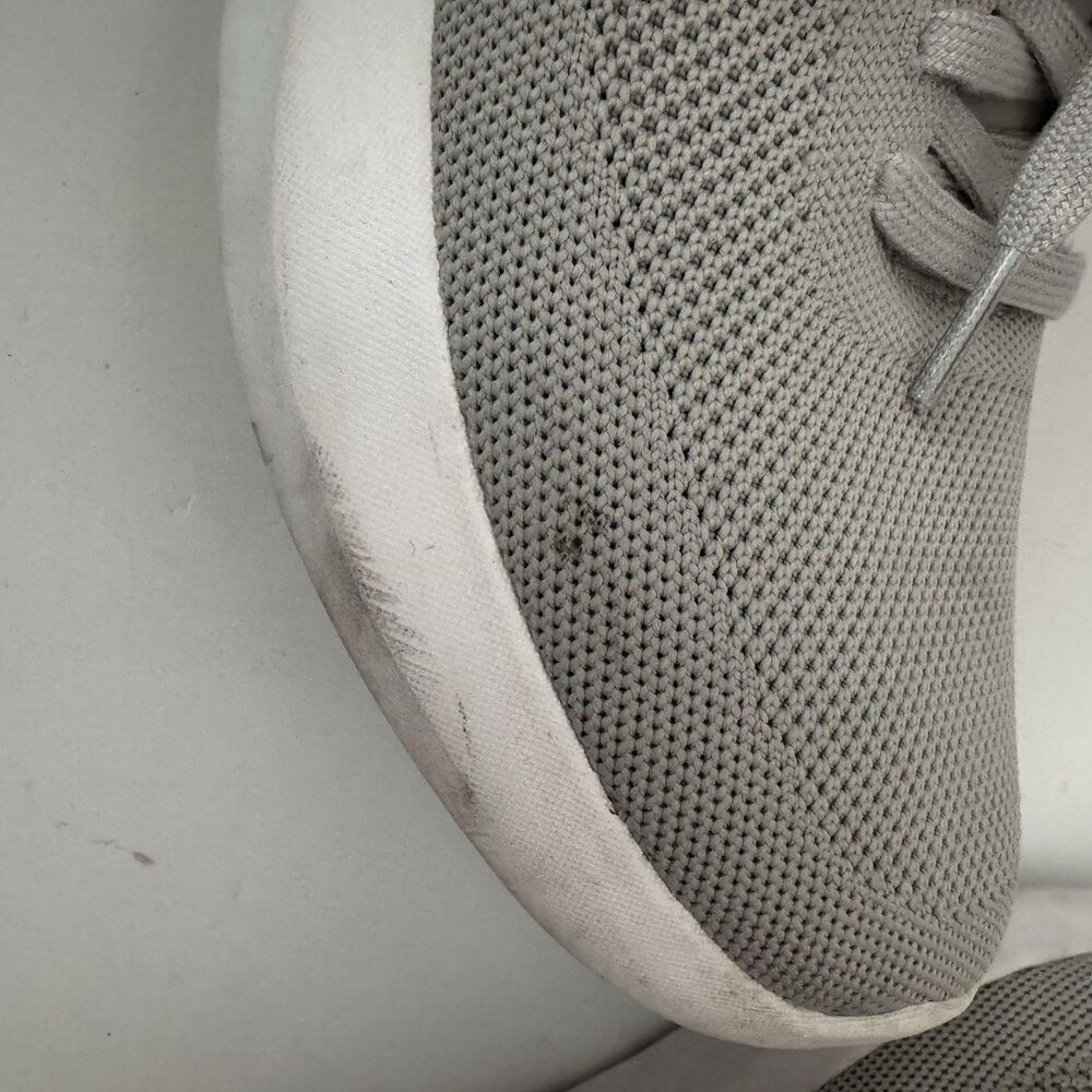 Kizik Athens Tie Shoes Sneakers Men 7.5 Women 9 Wide Gray Hands-Free Technology - Picture 9 of 10